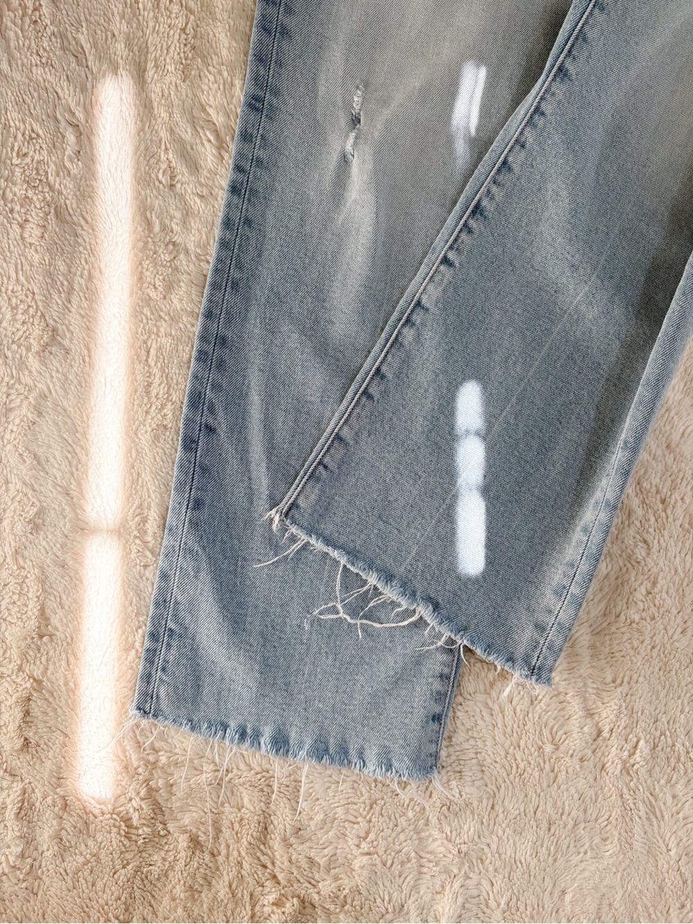 Pistola Charlie High Rise Straight Ankle Jeans Light Wash Size 31 - Picture 6 of 10
